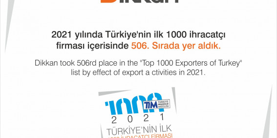 We Are Among The Top 1000 Exporters in 2021!